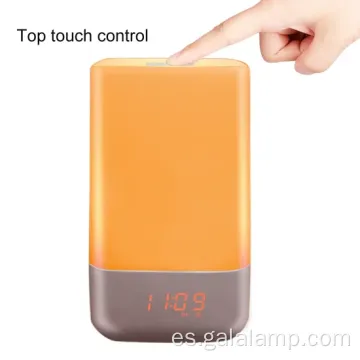 Despertador del amanecer con luz nocturna LED